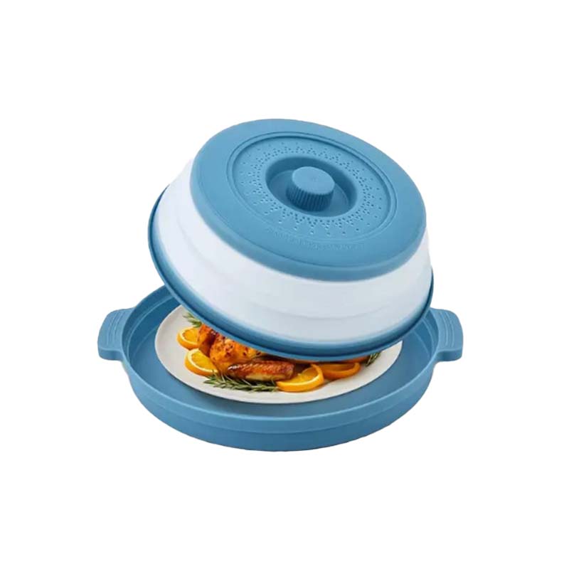 Cora Microwave Cover | Collapsible, Multi-Functional Splatter Guard and Food Cover 14