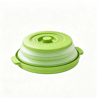 Cora Microwave Cover | Collapsible, Multi-Functional Splatter Guard and Food Cover 15