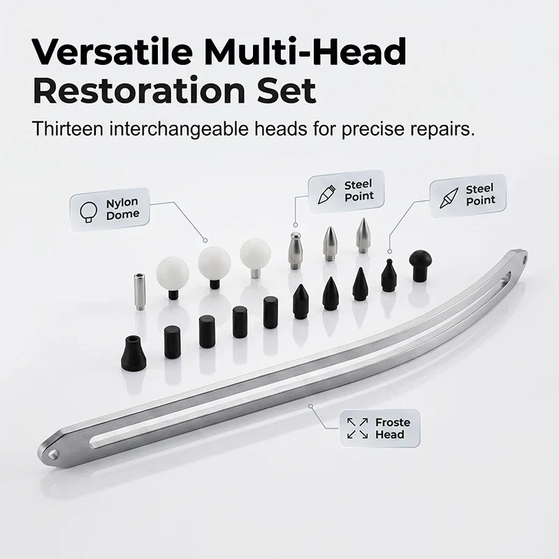 Creston Wheel Arch Restoration Kit | Stainless Steel Slide Bar with Interchangeable Tips 5