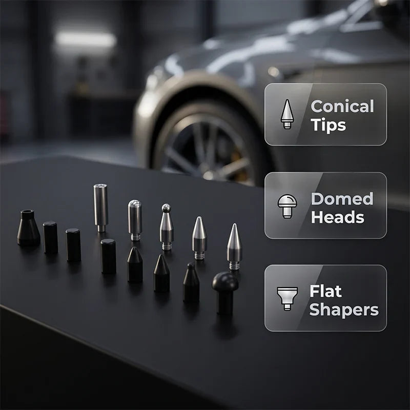 Creston Wheel Arch Restoration Kit | Stainless Steel Slide Bar with Interchangeable Tips 6
