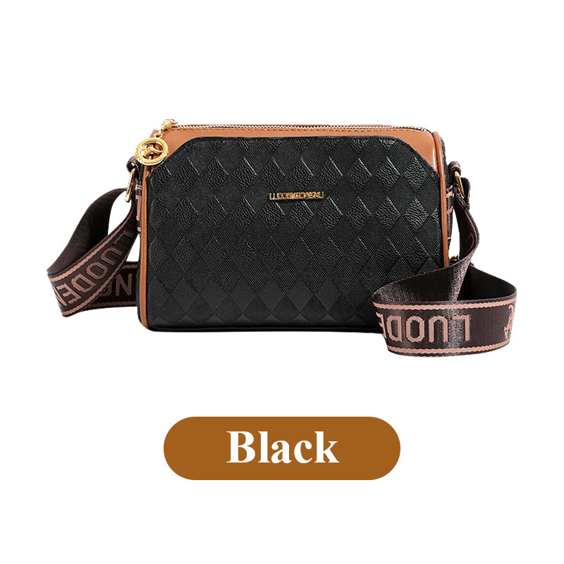 Diva Crossbody Bag | Stylish Diamond Pattern, Large Capacity for Women 0