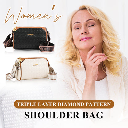 Diva Crossbody Bag | Stylish Diamond Pattern, Large Capacity for Women 1