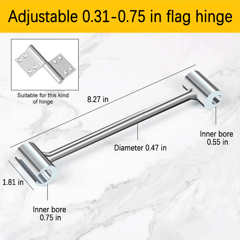 Dura Door Hinge Tool | Heavy-Duty, Ergonomic Design 3