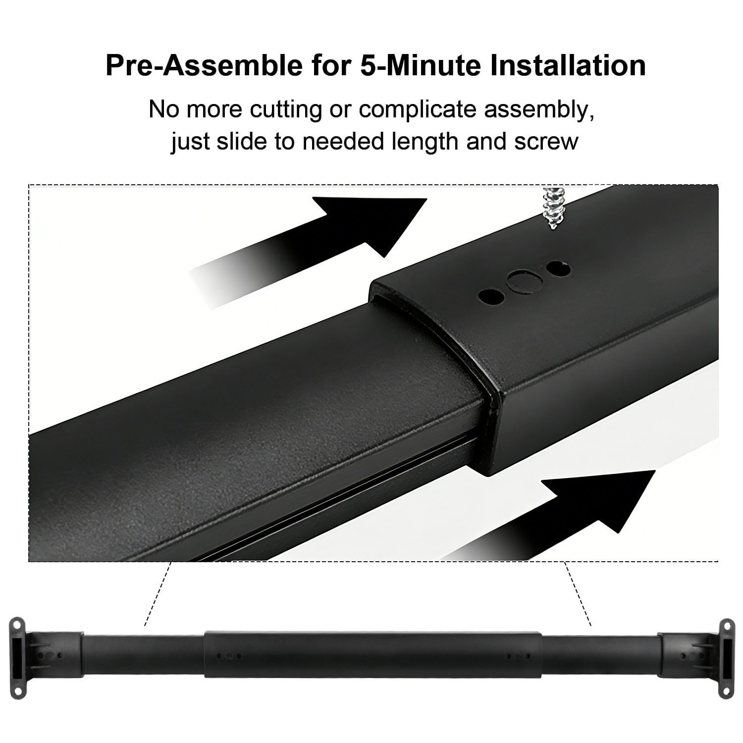 Dura Glide RV Handle | Lightweight Telescopic Aluminum for Screen Doors 1