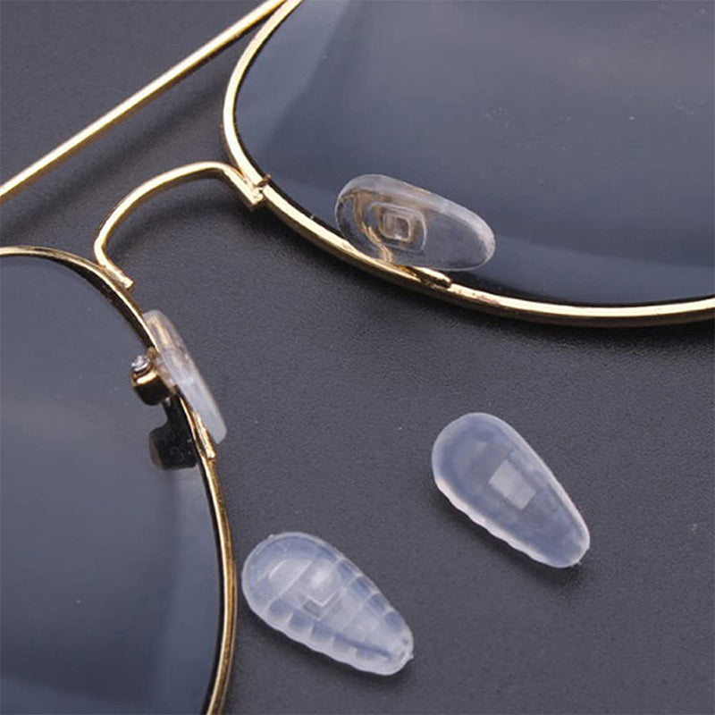 Elios Eyeglass Repair Kit | Complete Silicone Nose Pads with Screws and Tools 3