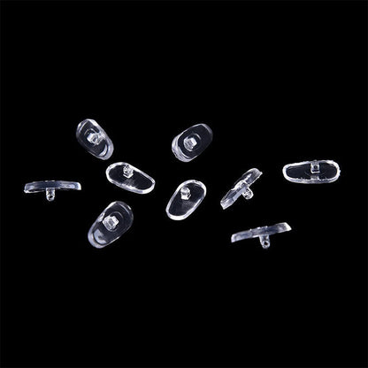 Elios Eyeglass Repair Kit | Complete Silicone Nose Pads with Screws and Tools 5