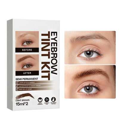 Elysian Eyebrow Tint Kit | Long-Lasting, Waterproof Formula with Argan Oil 1