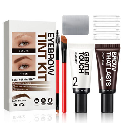 Elysian Eyebrow Tint Kit | Long-Lasting, Waterproof Formula with Argan Oil 2