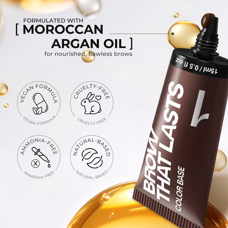 Elysian Eyebrow Tint Kit | Long-Lasting, Waterproof Formula with Argan Oil 6