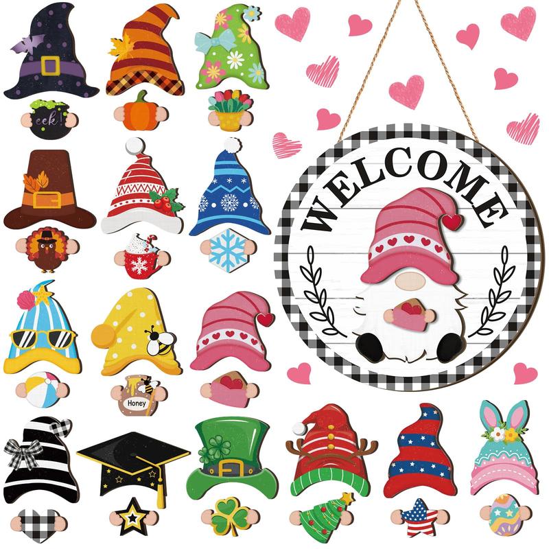 Elysian Gnome | Magnetic Interchangeable Seasonal Decor 7