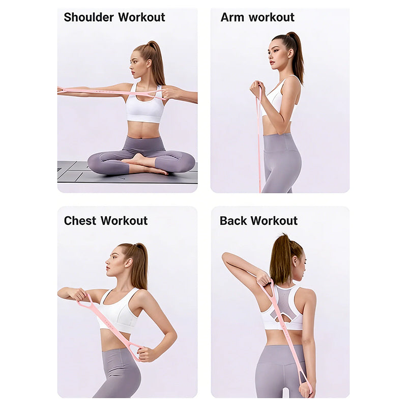 Elysian Resistance Band | Ergonomic Dual-Loop Design, Durable Silicone 4