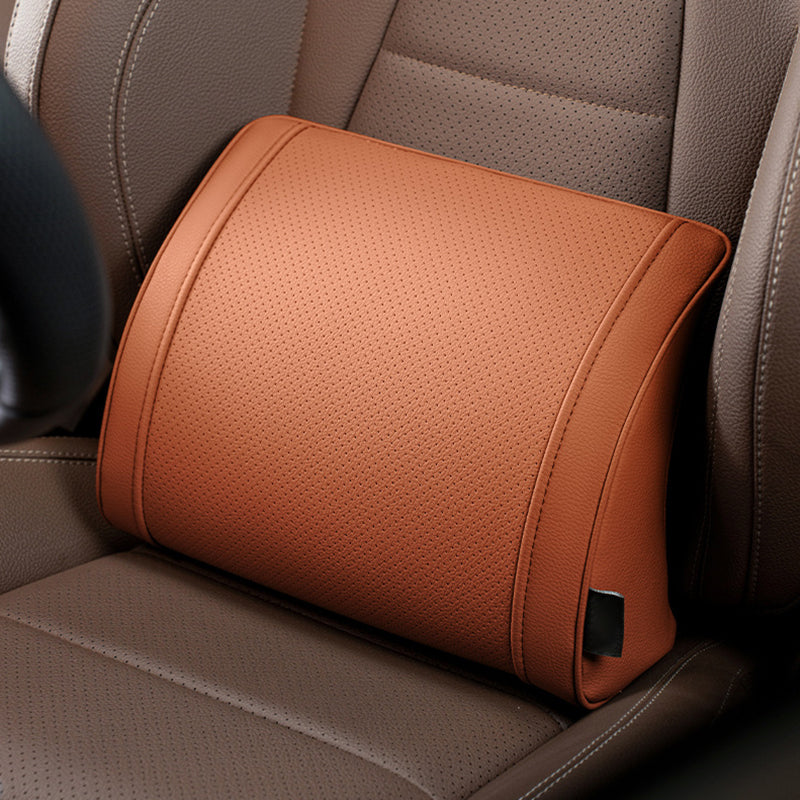 Evara Car Support Set | Ergonomic Memory Foam Lumbar Cushion and Headrest 10