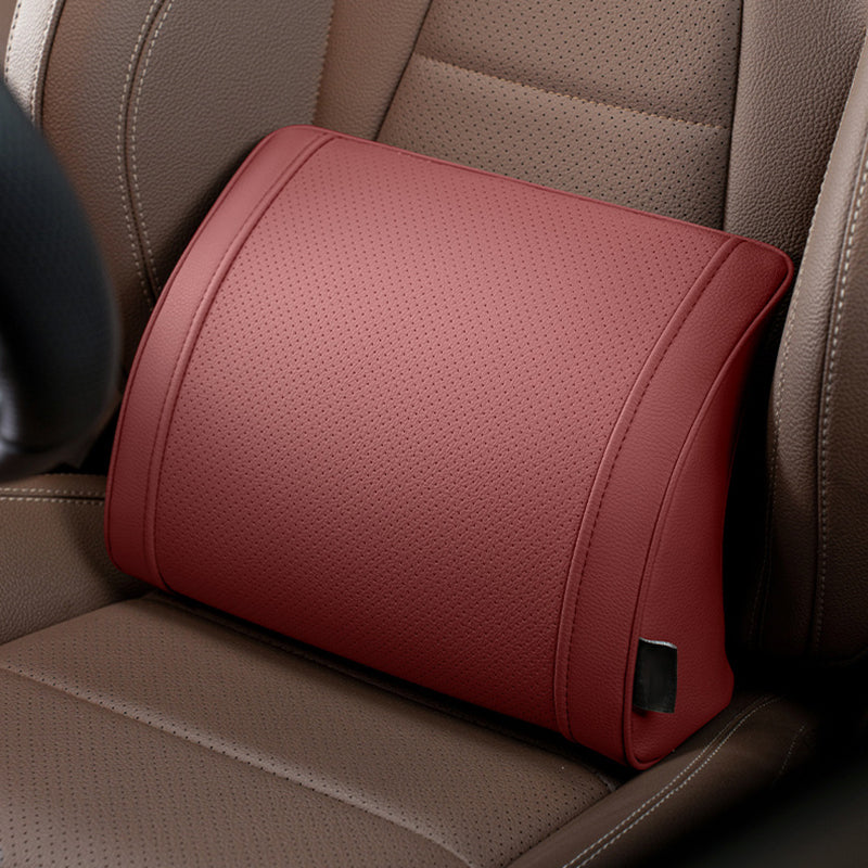Evara Car Support Set | Ergonomic Memory Foam Lumbar Cushion and Headrest 11
