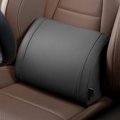 Evara Car Support Set | Ergonomic Memory Foam Lumbar Cushion and Headrest 13