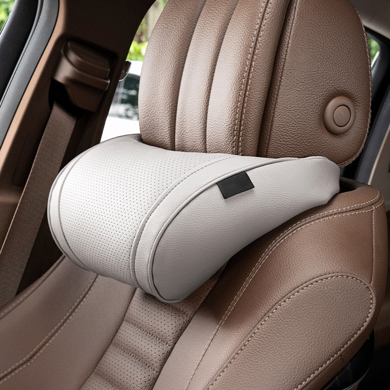 Evara Car Support Set | Ergonomic Memory Foam Lumbar Cushion and Headrest 14