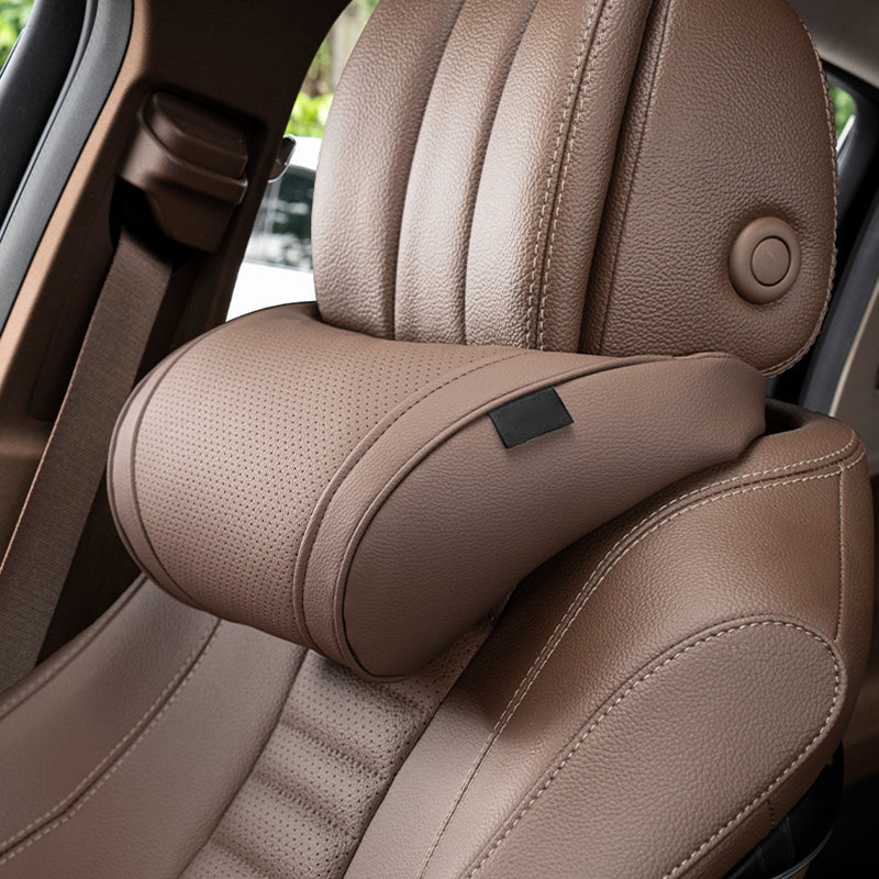 Evara Car Support Set | Ergonomic Memory Foam Lumbar Cushion and Headrest 18