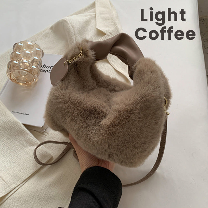Faux Fur Chic Bag | Multifunctional, Skin-Friendly 10
