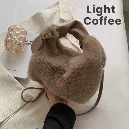 Faux Fur Chic Bag | Multifunctional, Skin-Friendly 10