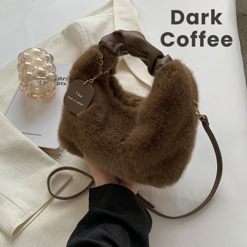 Faux Fur Chic Bag | Multifunctional, Skin-Friendly 11