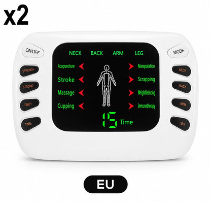 Flectra Electric Massager | Dual Output Pulse for Neck, Back, and Muscle Relaxation 8
