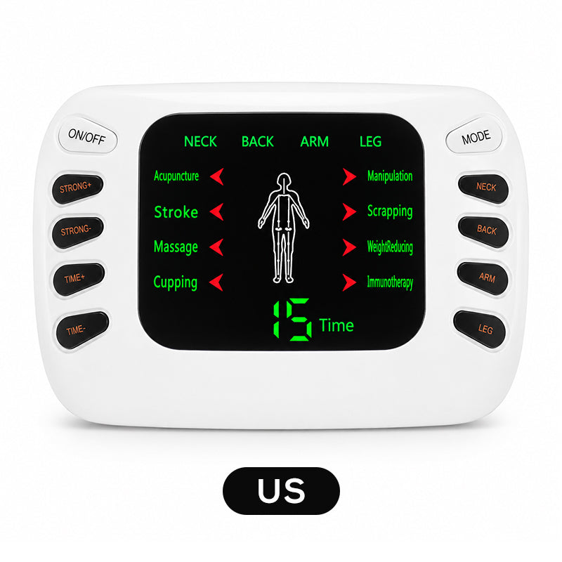 Flectra Electric Massager | Dual Output Pulse for Neck, Back, and Muscle Relaxation 9