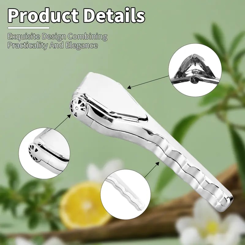 Fresco Citrus Squeezer | Heavy Duty Stainless Steel Lemon and Lime Juicer 4