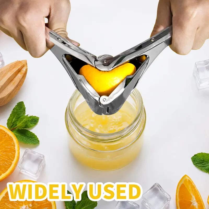 Fresco Citrus Squeezer | Heavy Duty Stainless Steel Lemon and Lime Juicer 7