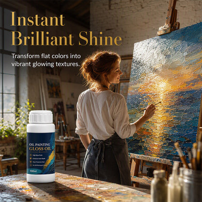 GleamArt Painting Varnish | High-Gloss Acrylic Finish, 100ml for Oil Paintings 4