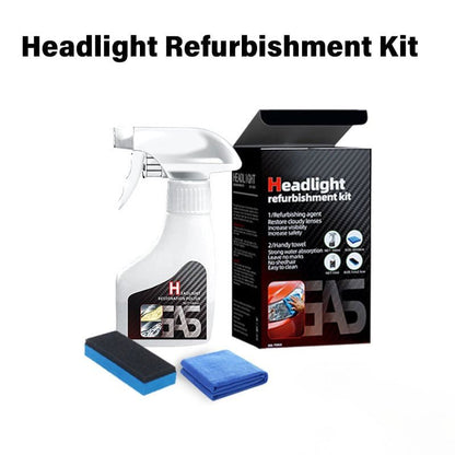 HaloClean Headlight Restoration Spray | Instant Clarity, UV Protection, Easy Application 10