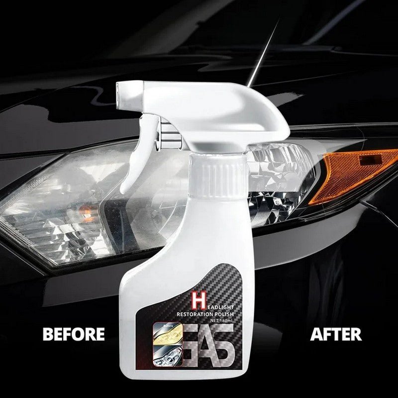 HaloClean Headlight Restoration Spray | Instant Clarity, UV Protection, Easy Application 2