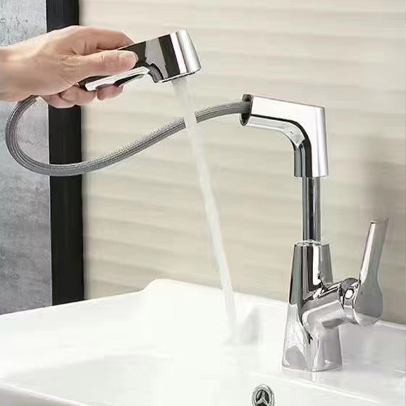 Haven Bathroom Faucet | Pull-Out Sprayer, 360-Degree Swivel, Gunmetal Gray Finish 10