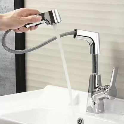 Haven Bathroom Faucet | Pull-Out Sprayer, 360-Degree Swivel, Gunmetal Gray Finish 10