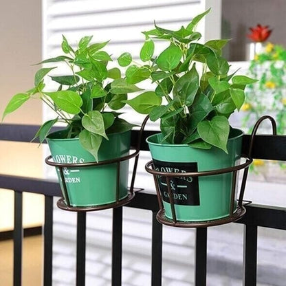 Haven Hanging Plant Stand | Durable Metal Design for Outdoor and Indoor Use 8