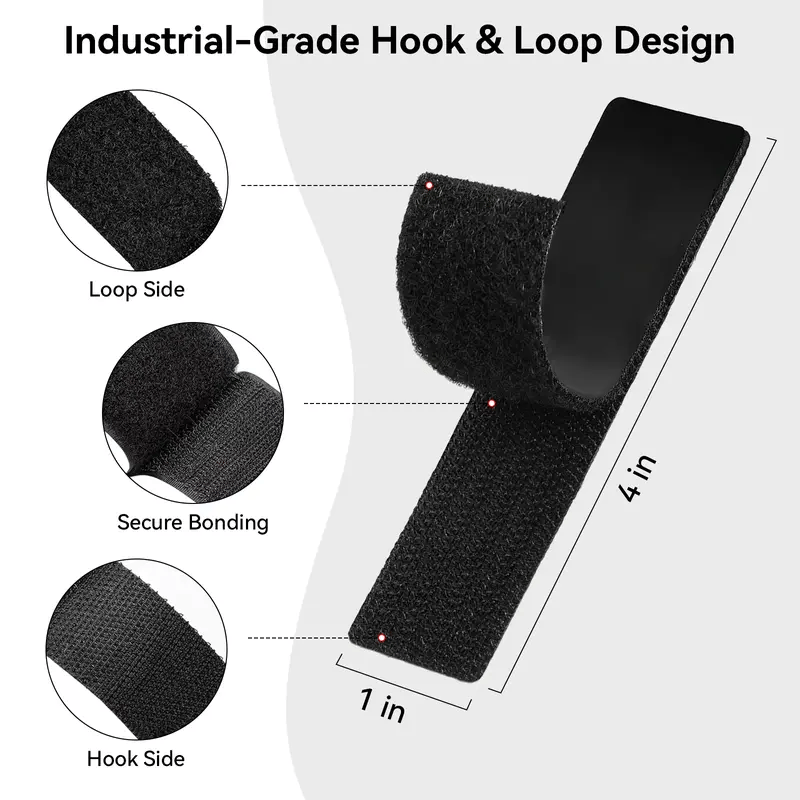 Haven Hook and Loop Tape | Heavy-Duty, Industrial Strength, Reusable 2