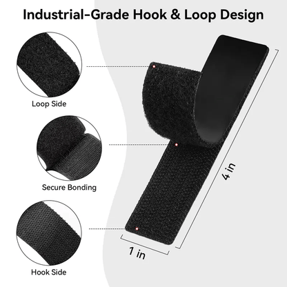 Haven Hook and Loop Tape | Heavy-Duty, Industrial Strength, Reusable 2