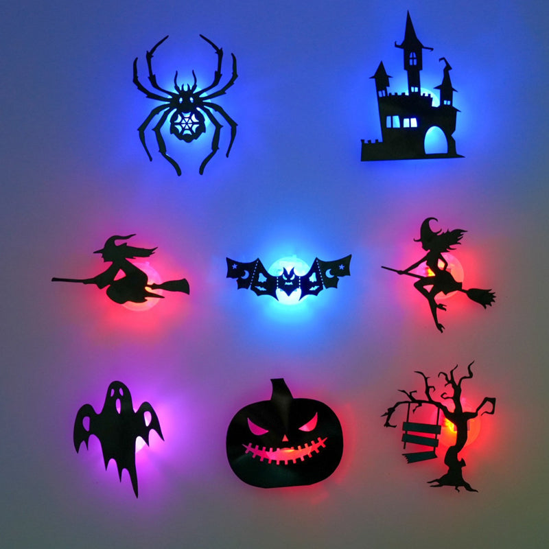 Havoc Glow Wall Decals | Halloween Themed, Glow-in-the-Dark, Peel-and-Stick 0