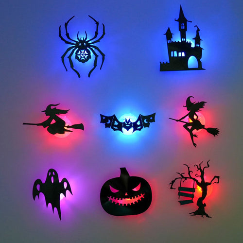 Havoc Glow Wall Decals | Halloween Themed, Glow-in-the-Dark, Peel-and-Stick 0