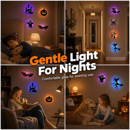 Havoc Glow Wall Decals | Halloween Themed, Glow-in-the-Dark, Peel-and-Stick 5