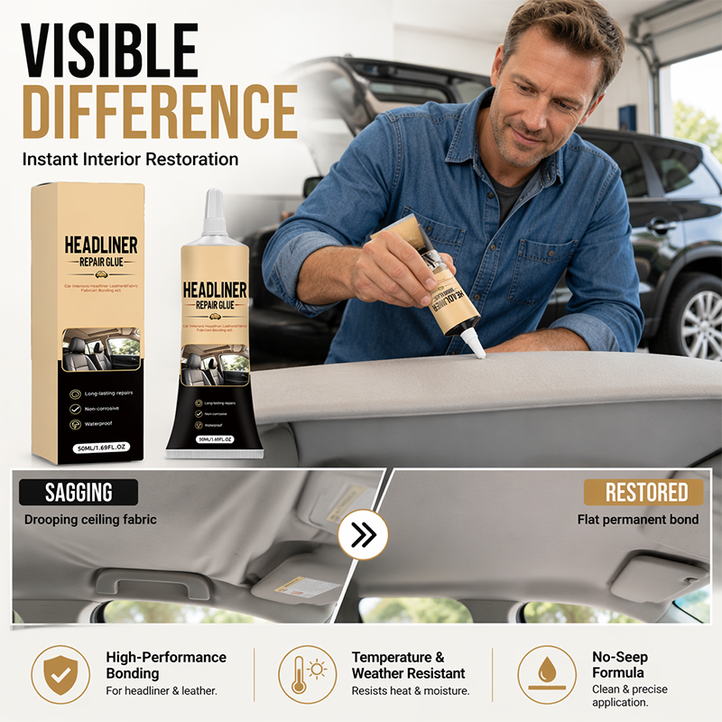 Havron Automotive Adhesive | Waterproof, High-Strength Car Glue for Interior Repairs 8