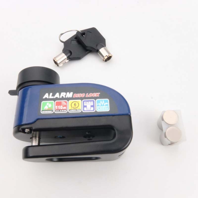 Hawk Disk Lock Motorcycle | 110dB Alarm, Waterproof, Durable Alloy 10