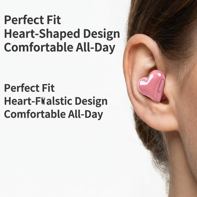 Hera Heart-Shaped Earbuds | Stylish Design, Immersive Audio 3