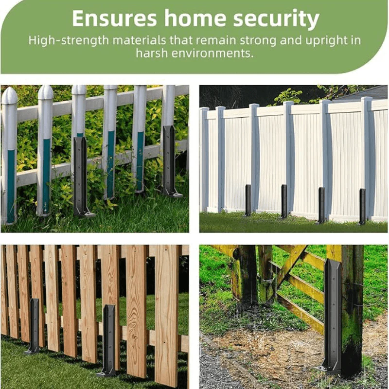 Hercules Fence Post Repair Kit | Heavy-Duty Steel, No-Dig Installation 3