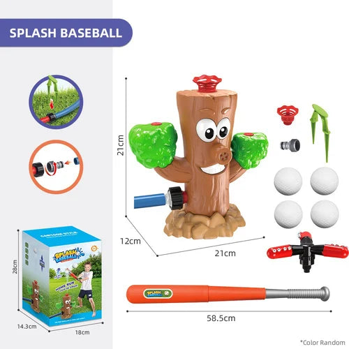HydroHit Sprinkler Toy | 2-in-1 Water Fun with 360° Rotating Spray 11