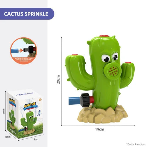 HydroHit Sprinkler Toy | 2-in-1 Water Fun with 360° Rotating Spray 12