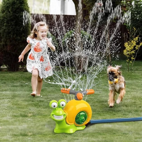 HydroHit Sprinkler Toy | 2-in-1 Water Fun with 360° Rotating Spray 2