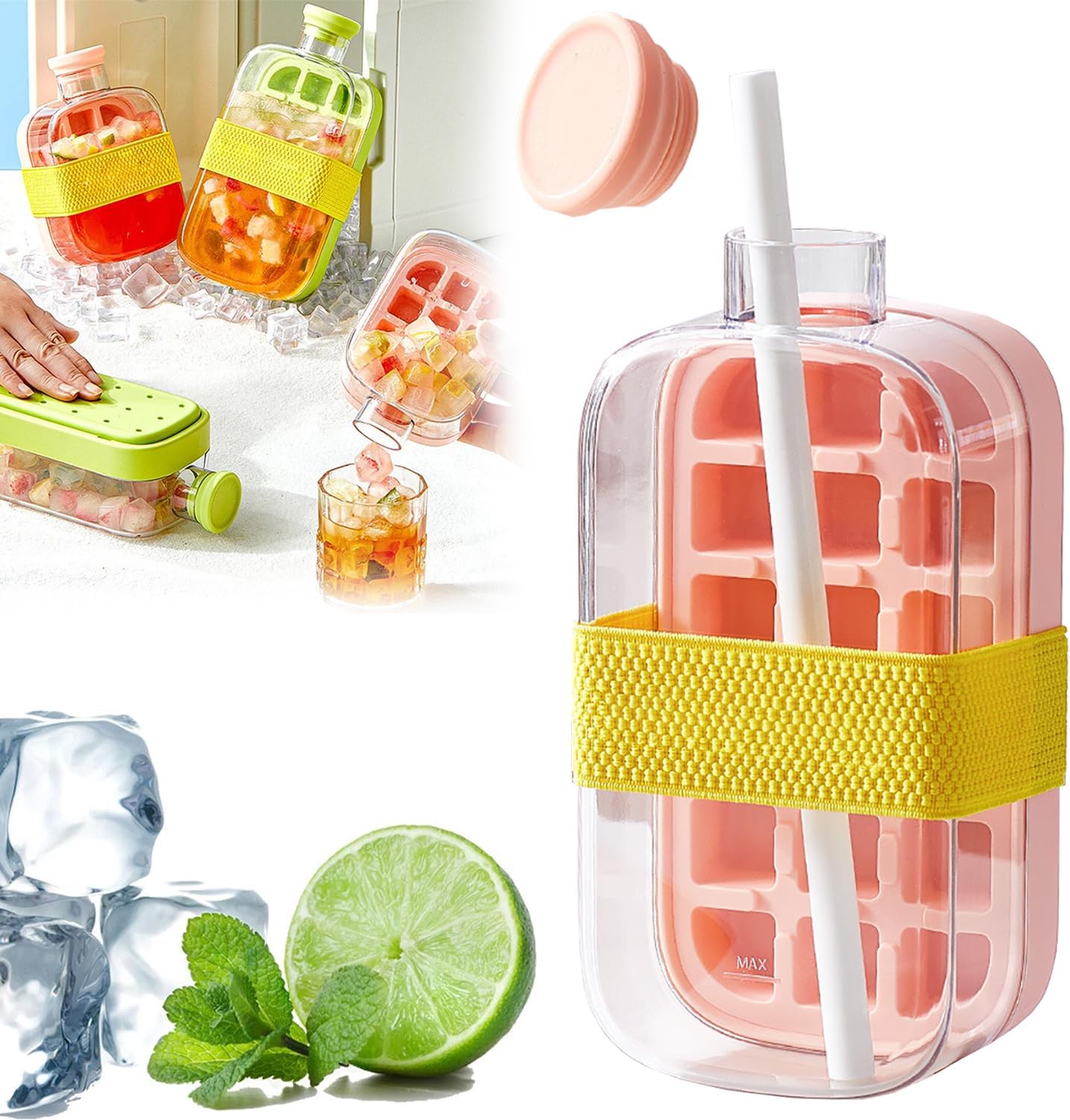 Icy Chill Maker | 2-in-1 Portable Ice Maker and Water Bottle 10