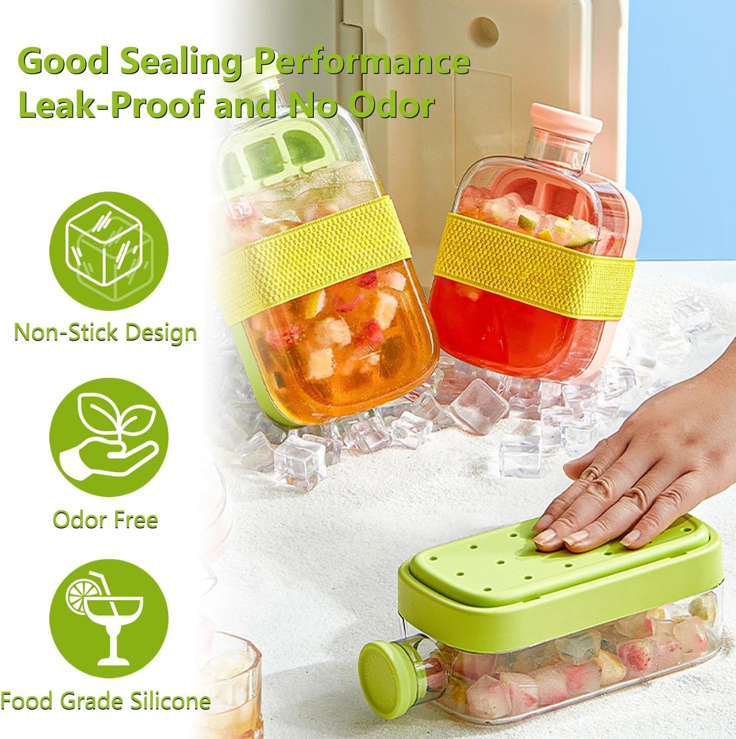 Icy Chill Maker | 2-in-1 Portable Ice Maker and Water Bottle 5