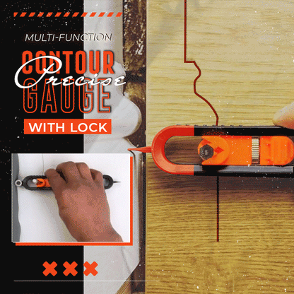 Iris Contour Ruler | Adjustable Measuring Tool with Locking Design 0
