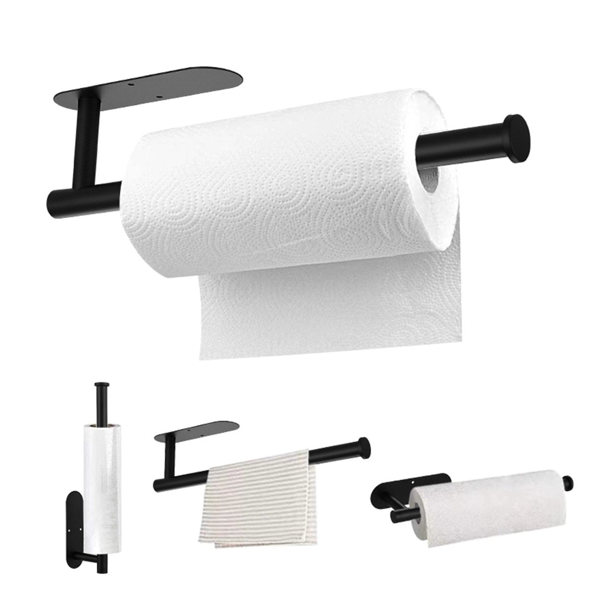 Kraft Kitchen Towel Holder | Stainless Steel, Under-Cabinet 8