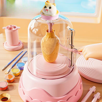 Kreative Pottery Wheel | Compact Educational Toy for Kids 3